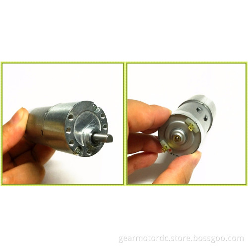 PMDC New type center shaft 32mm high torque 12v dc gear motor